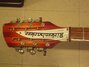 Aug 1965 Rickenbacker 360/12 , Fireglo: Headstock