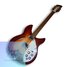 Rickenbacker 330/6 , Fireglo: Full Instrument - Front