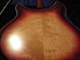 Feb 1993 Rickenbacker 381/6 V69, Fireglo: Body - Rear