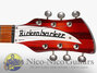 Mar 1966 Rickenbacker 365/6 O.S., Fireglo: Headstock
