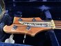 Feb 1973 Rickenbacker 4001/4 CB Checkered Binding, Jetglo: Headstock