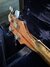 Feb 1973 Rickenbacker 4001/4 CB Checkered Binding, Jetglo: Headstock - Rear