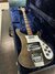 Feb 1973 Rickenbacker 4001/4 CB Checkered Binding, Jetglo: Full Instrument - Front
