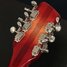 Rickenbacker 330/12 Mod, Fireglo: Headstock - Rear