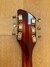 Rickenbacker 1997/6 f hole, Fireglo: Headstock - Rear