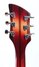 Rickenbacker 330/6 , Fireglo: Headstock - Rear