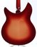 Nov 1993 Rickenbacker 330/6 , Fireglo: Body - Rear