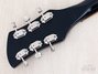 Nov 1990 Rickenbacker 325/6 JL, Jetglo: Headstock - Rear