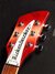 Oct 2001 Rickenbacker 620/6 , Fireglo: Headstock