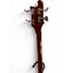 Jul 1974 Rickenbacker 4001/4 , Burgundy: Neck - Rear