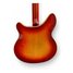 May 1967 Rickenbacker 365/6 , Fireglo: Body - Rear