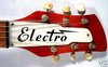 Rickenbacker ES17/6 Electro, Fireglo: Headstock