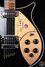 Aug 1991 Rickenbacker 660/12 TP, Jetglo: Close up - Free2