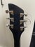 Jan 1991 Rickenbacker 610/6 , Jetglo: Headstock - Rear