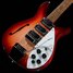 Aug 2014 Rickenbacker 1996/6 f hole, Fireglo: Body - Front