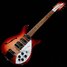 Aug 2014 Rickenbacker 1996/6 f hole, Fireglo: Full Instrument - Front