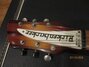 May 1975 Rickenbacker 330/6 , Fireglo: Headstock