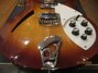 May 1975 Rickenbacker 330/6 , Fireglo: Close up - Free2