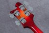 Oct 2014 Rickenbacker 4003/4 CB Checkered Binding, Fireglo: Headstock - Rear