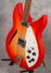 Rickenbacker 3030/4 , Fireglo: Close up - Free2