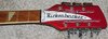 Mar 1985 Rickenbacker 370/12 , Ruby: Headstock