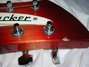 Oct 1987 Rickenbacker 610/6 , Fireglo: Headstock