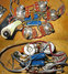 Rickenbacker 366/12 , Mapleglo: Headstock - Rear