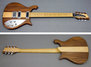 Rickenbacker 650/6 Dakota, Natural Walnut: Full Instrument - Front