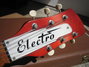Rickenbacker ES17/6 Electro, Fireglo: Headstock