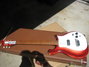 Rickenbacker ES17/6 Electro, Fireglo: Full Instrument - Front