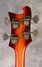Rickenbacker 4001/4 S, Fireglo: Headstock - Rear