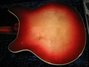 Feb 1966 Rickenbacker 365/6 VB VP, Fireglo: Body - Rear