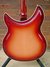 Feb 1989 Rickenbacker 381/6 V69, Fireglo: Body - Rear