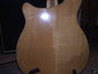 Apr 1966 Rickenbacker 4005/4 Mod, Natural: Body - Rear