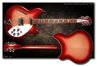 Rickenbacker 360/12 , Fireglo: Full Instrument - Front