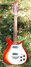 Rickenbacker 950/6 Tulip, Fireglo: Full Instrument - Front