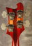 Rickenbacker 4005/4 , Fireglo: Headstock - Rear