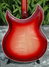 Oct 2007 Rickenbacker 381/12 V69, Fireglo: Body - Rear