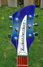 Feb 2006 Rickenbacker 620/6 , Blueburst: Headstock