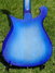 Feb 2006 Rickenbacker 620/6 , Blueburst: Body - Rear
