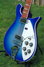 Rickenbacker 620/6 , Blueburst: Close up - Free