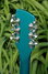 Rickenbacker 660/12 , Turquoise: Headstock - Rear