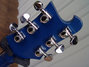 Rickenbacker 481/6 Slant Fret, Azureglo: Headstock - Rear