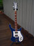 Rickenbacker 481/6 Slant Fret, Azureglo: Full Instrument - Front