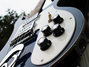 Rickenbacker 481/6 Slant Fret, Azureglo: Close up - Free