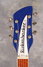 Rickenbacker 375/6 Refin, Azureglo: Headstock