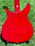 Rickenbacker 350/6 V63, Burgundy: Body - Rear