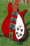 Rickenbacker 350/6 V63, Burgundy: Close up - Free