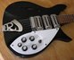 Rickenbacker 320/6 f hole, Jetglo: Body - Front