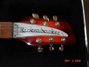 Feb 2009 Rickenbacker 330/6 , Fireglo: Headstock